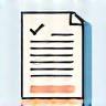 Icon representing online booking